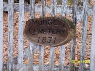 Mudgett Burial Ground