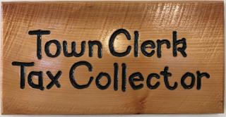 Town Clerk Sign